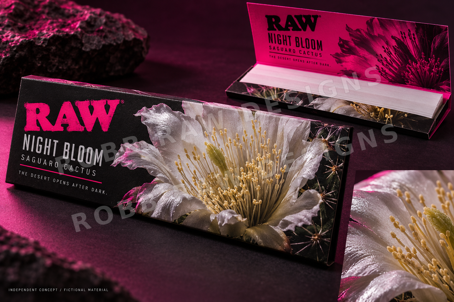 NIGHT BLOOM packaging concept by Robb Anders