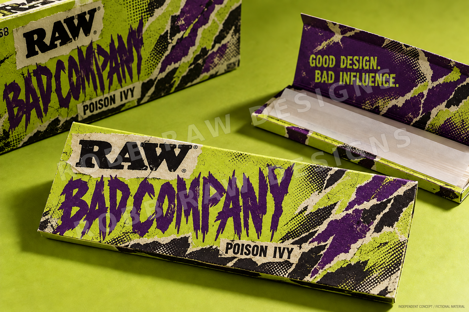 BAD COMPANY — Poison ivy (fictional) packaging concept by Robb Anders