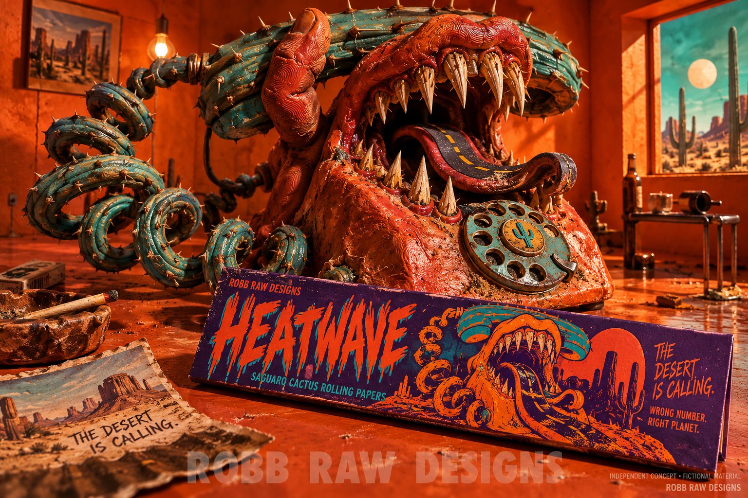 HEATWAVE — Something's Wrong With You, creative expression by Robb Anders