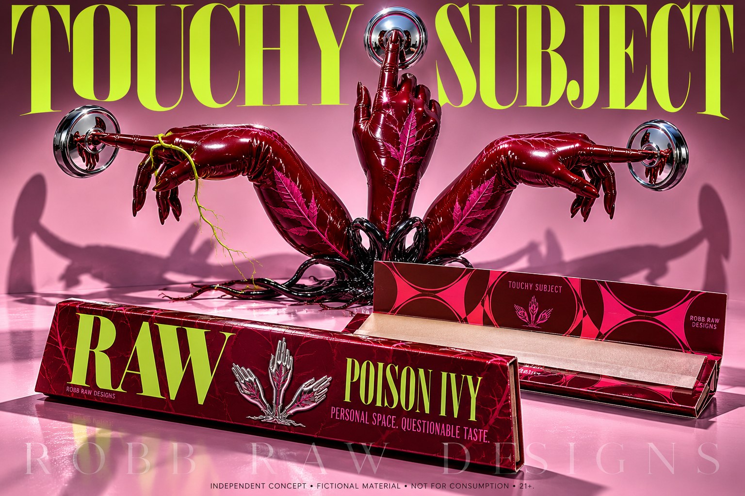 TOUCHY SUBJECT — Poison Ivy, creative expression by Robb Anders