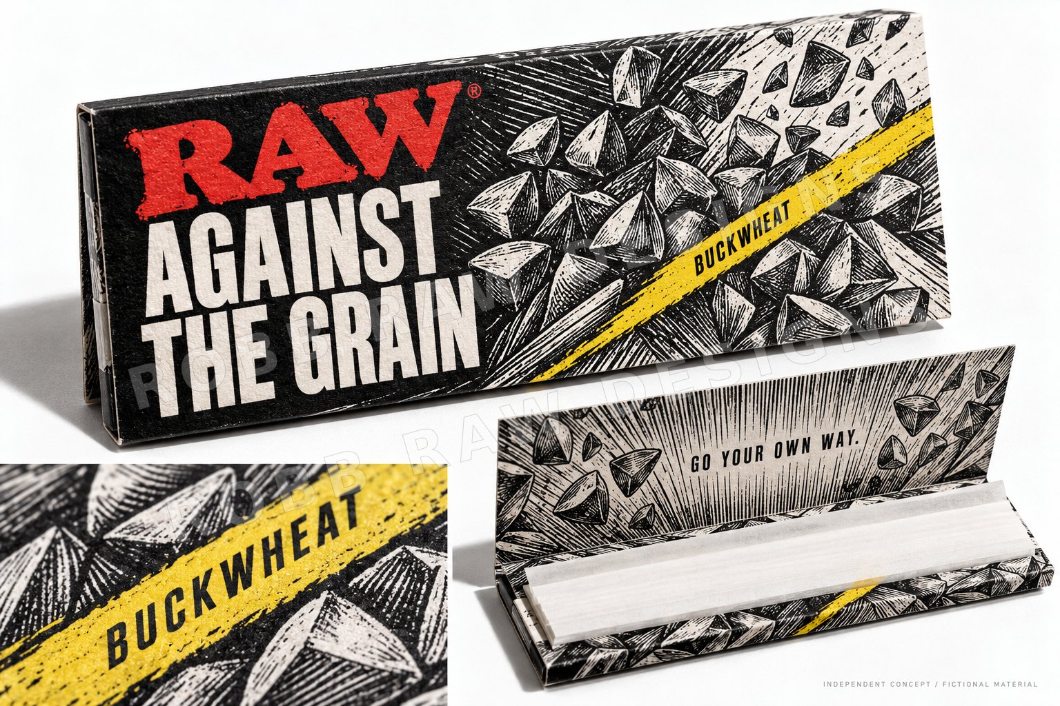 AGAINST THE GRAIN — Original, creative expression by Robb Anders