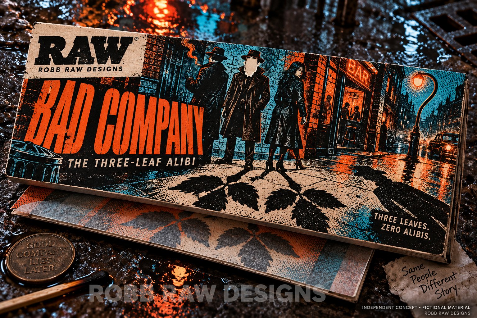 BAD COMPANY — Weird, creative expression by Robb Anders