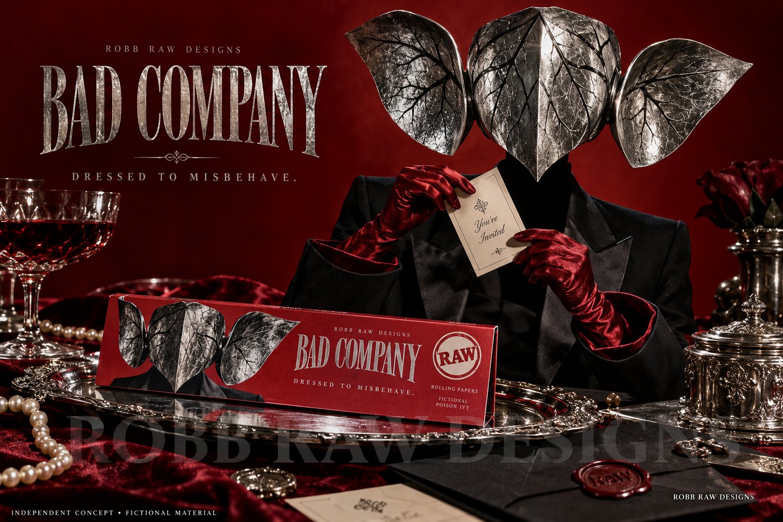 BAD COMPANY — Something's Wrong With You, creative expression by Robb Anders