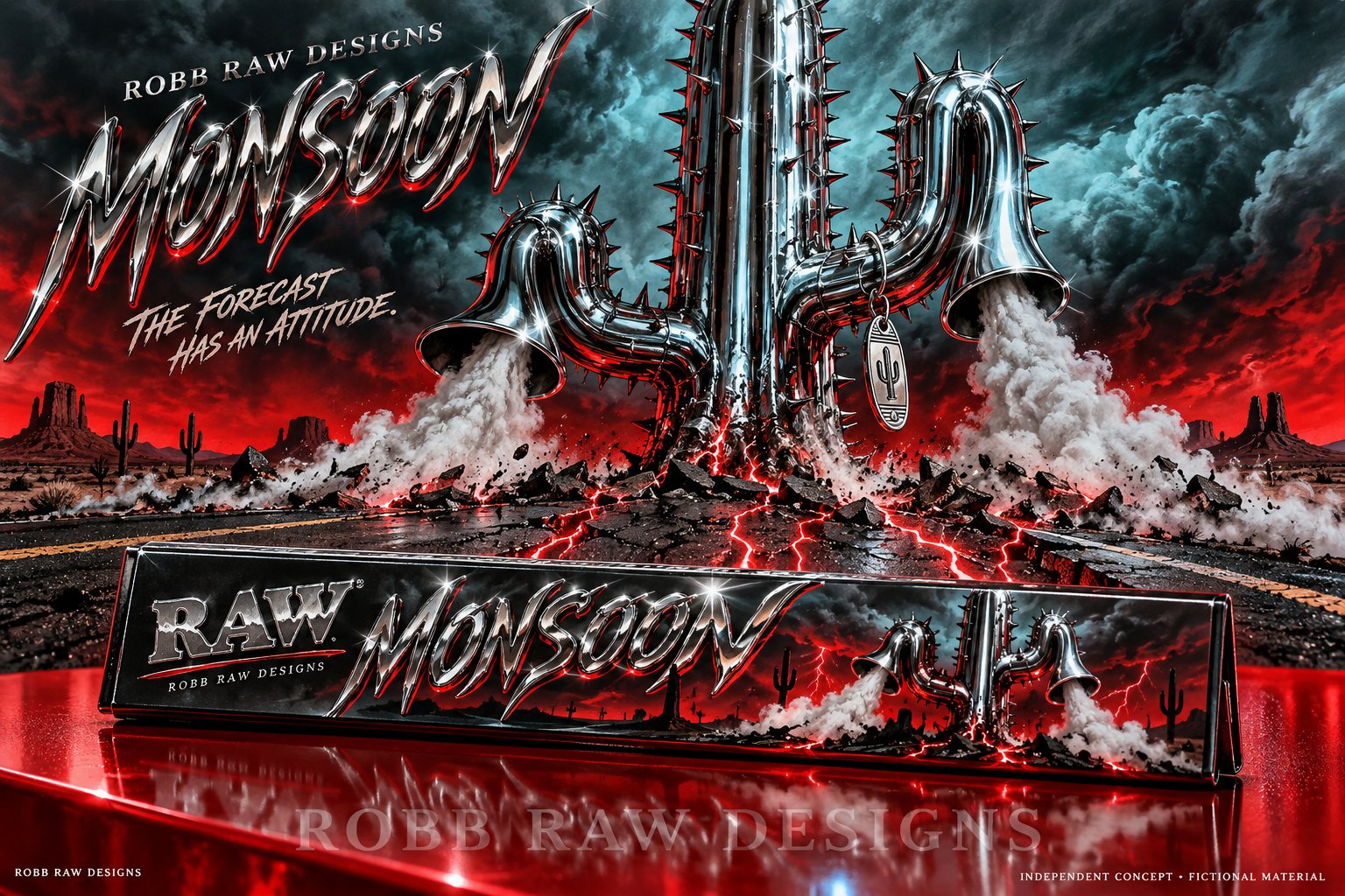 MONSOON — Weird, creative expression by Robb Anders